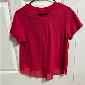 Lululemon Short Sleeve Workout Shirt